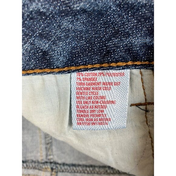 Mossimo Supply CO Womens Shorts Denim Low Rise Short Size 17 Faded - Picture 6 of 15